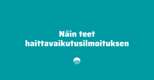 Haittavaikutusilmoituksen tekeminen.