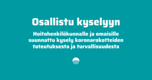 Osallistu kyselyyn!