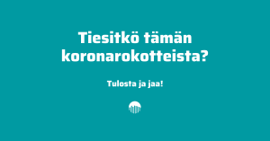 Tiesitkö tämän koronarokotteista?