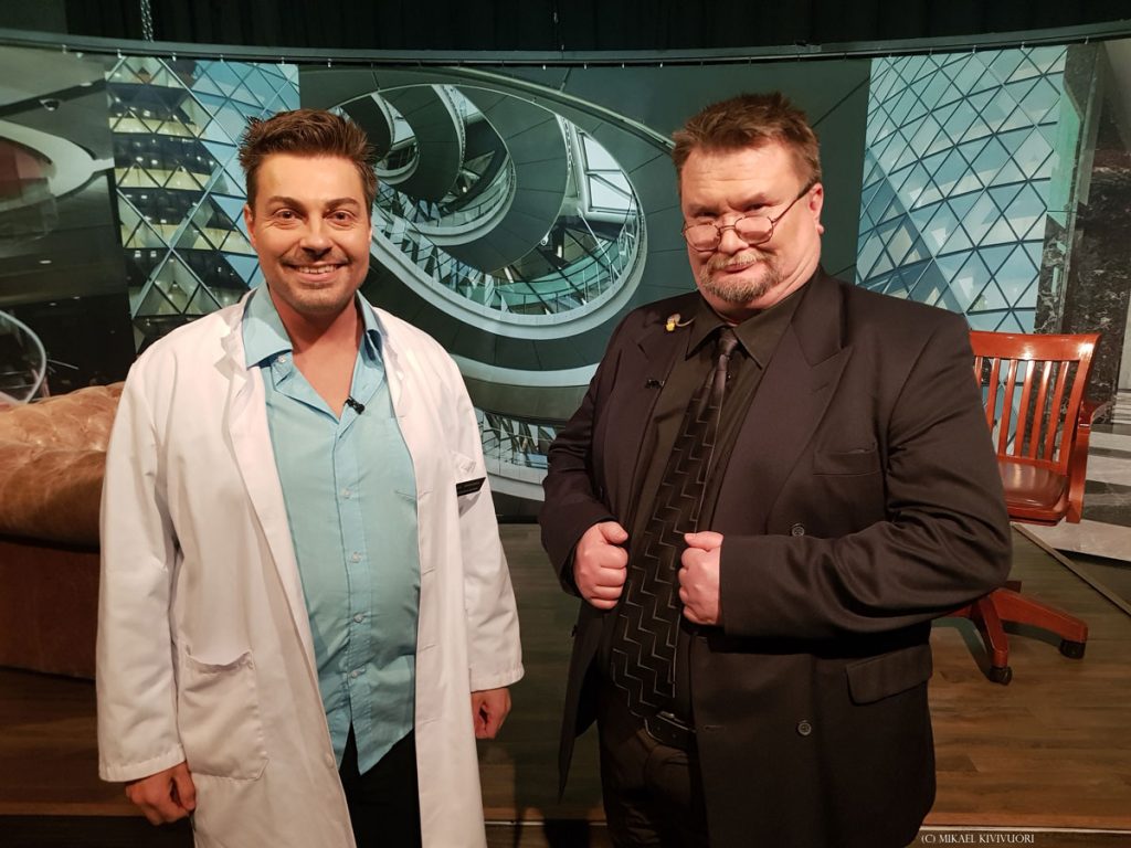 Lääkäri Mikael Kivivuori Alfa TV:n dosentti Arto Luukkasen haastattelussa.